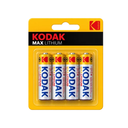 KODAK MAX Lithium Batteries