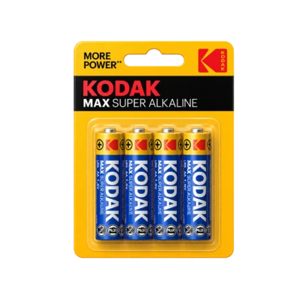 KODAK MAX Super Alkaline Batteries